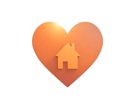 Home Sweet Home A Heartfelt 3D Render png