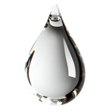 Crystal Water Drop Formation for Artistic and Elegant Displays png