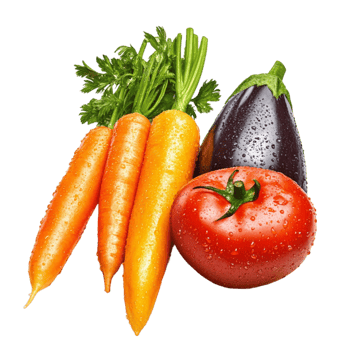 vegetables on a transparent background png