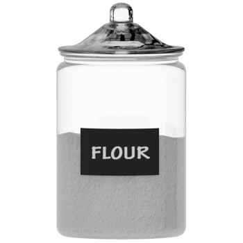 3d render flour with transparent background png