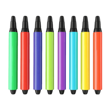 Colored Pens on Transparent Background png
