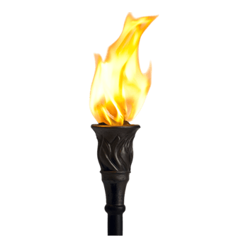 Torch Isolated Against White Background png