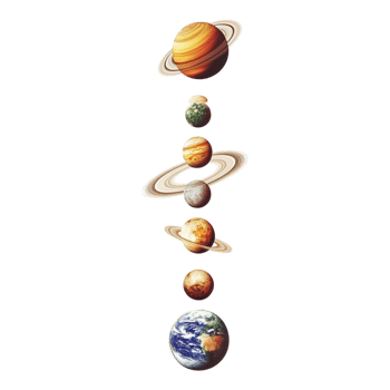 The Solar System Isolated Against transparent Background png