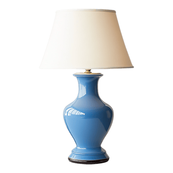 Lamp on a Blue Base Isolated Against a transparent Background png