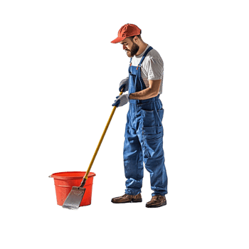 Cleaning Service Square Flyer Social Media Post png