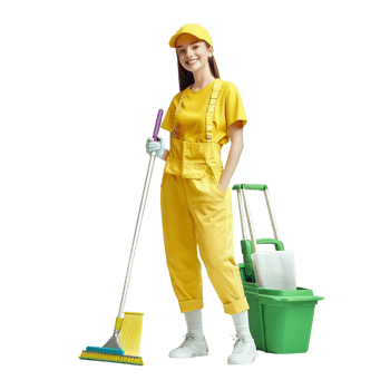 Cleaning Service Square Flyer Social Media Post png