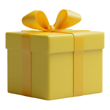 PNG Gift Box with Ribbon Against transparent Background for Romantic Packaging, Valentine's Day Gifts, or Festive Designs