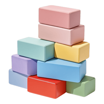 Yoga Blocks Isolated Against transparent Background png