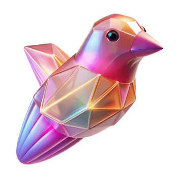 magnificent abstract Cybernetic Bird Futuristic Avian Robot with Metallic Feathers A visionary portrayal of a robotic bird with sleek metallic feathers soaring through a high tech environmentgenuine png