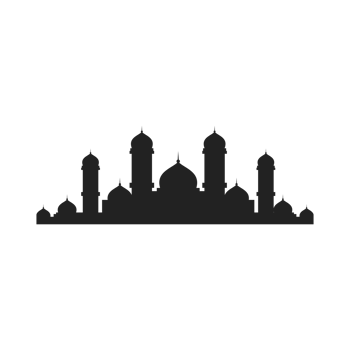 Islamic Mosque silhouette png