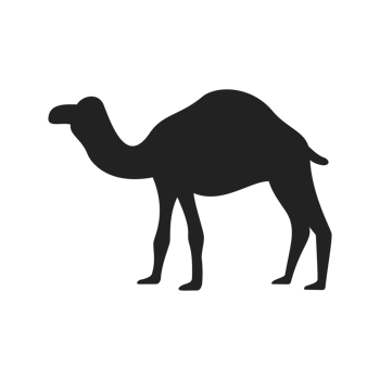 One Humped Camel Silhouette png