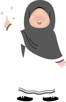 Happy kid has an idea cartoon png