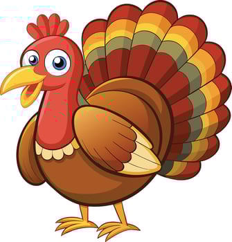 Elegant Turkey Available on EPS File vector
