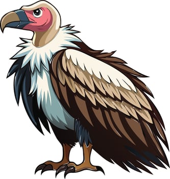 Regal Vulture Available on EPS File vector