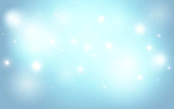 Soft Blue Bokeh Lights on a Dreamy Blurred Background Gentle Glow for a Calm and Serene Atmosphere, Background decoration vector