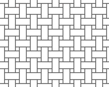 Rattan seamless pattern. Texture vector