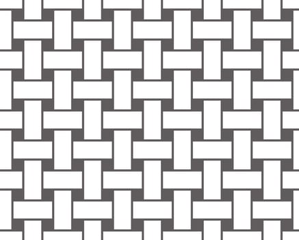 Rattan seamless pattern. vector