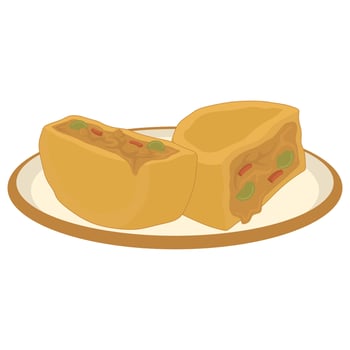 Chinese food icon illustration vector