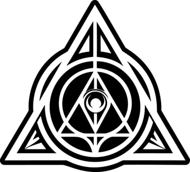 Glyph style icon of philosopher stone vector