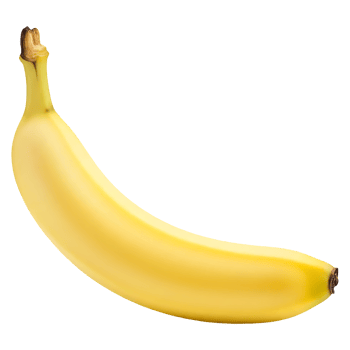 Single Banana Yellow Ripe png