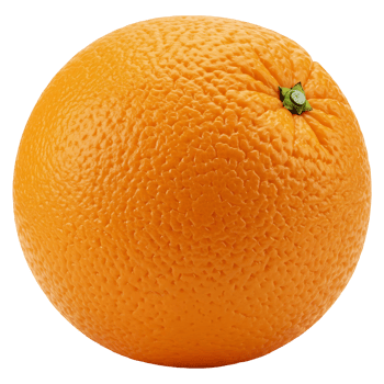 Orange Whole Bright and Fresh png