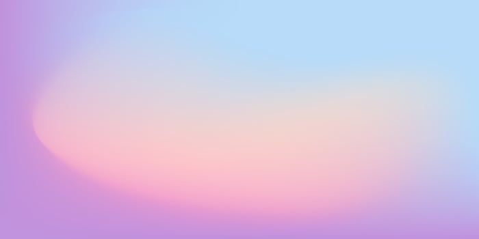 Smooth gradient sky background with soft blue, purple and pink shades. Pastel gradient background. Perfect for light and airy seasonal banners. vector