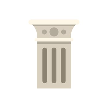 Architectural column standing tall, embracing classical design and historical significance vector