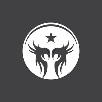 Wings Icon And Symbol Template Illustration vector