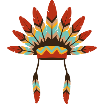 american native indian head dress png