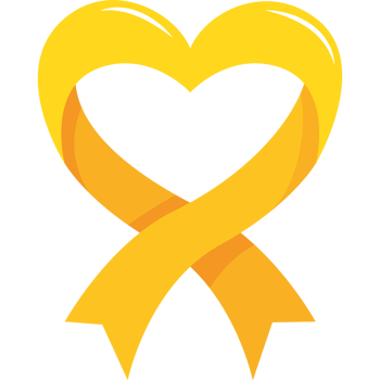 sarcoma cancer awareness yellow ribbon png