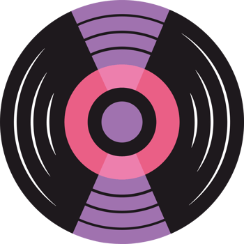 classic vinyl record for music png