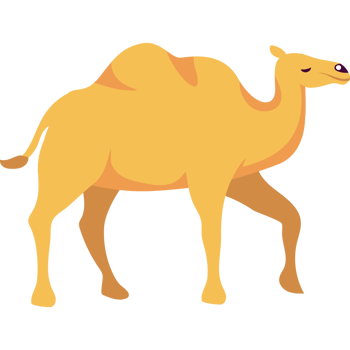 camel dromedary animal icon png