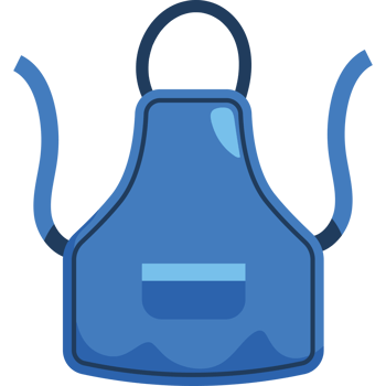 apron is clothing for the barbershop png