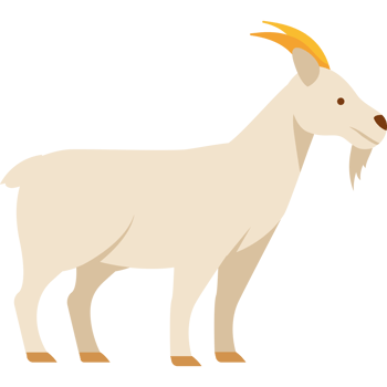 white goat farm livestock animal png