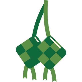 traditional muslim ketupat png
