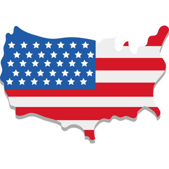 united states map and flag png
