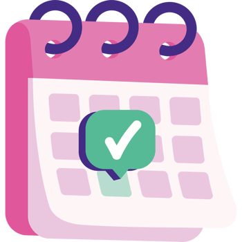 family planner check event png