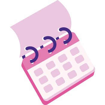 family planner organizer calendar png