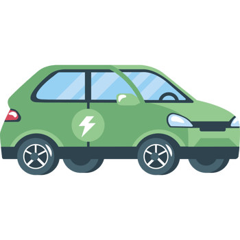 modern electric car technology png