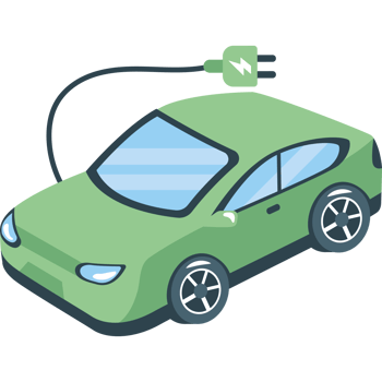 electric car vehicle charging plug png