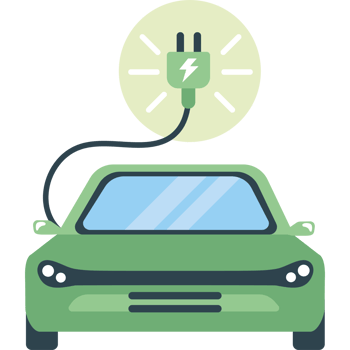 smart electric car png