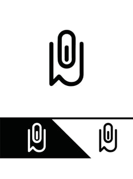 The Paper Clip Zone Logo vector