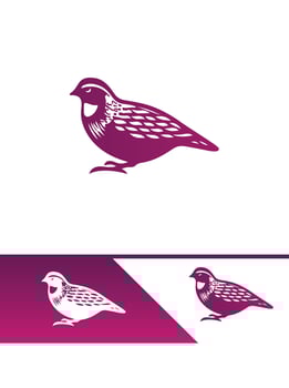 Quail Meadow logo vector