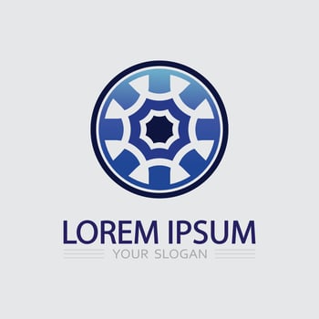 Business Logo Icon for Professional Company Branding vector