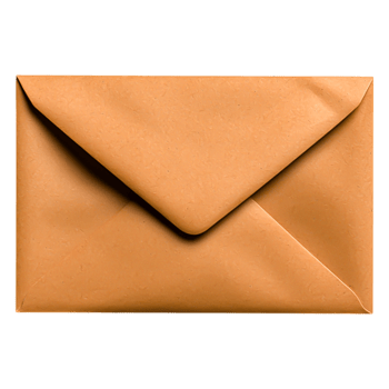 Brown Envelope on a Plain Background for Mailing and Storage png