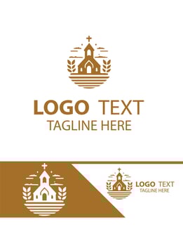 Christ the Savior Church logo vector