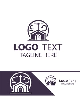 Holy Light Church logo vector