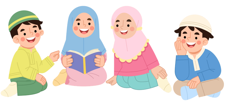 Illustration of friendship reading story books together png