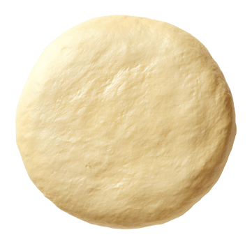 Round dough top view png