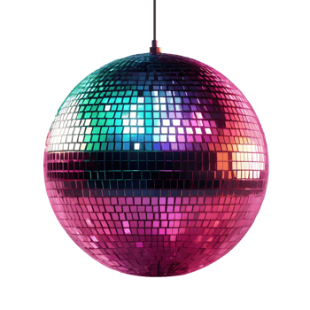 Disco ball illustration png